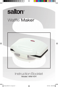 Manual Salton WM-1011 Waffle Maker