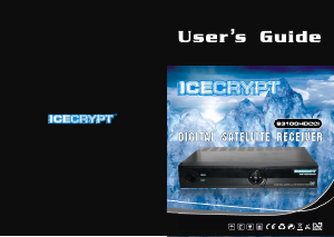 Bruksanvisning Icecrypt S3100HDCCI Digitalmottagare