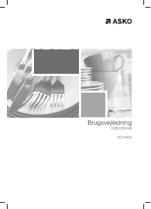 Brugsanvisning Asko R31842I Køleskab