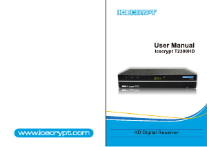 Bruksanvisning Icecrypt T2300HD Digitalmottagare