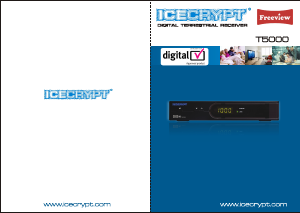 Bruksanvisning Icecrypt T5000 Digitalmottagare