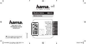 Instrukcja Hama EWS-152 Stacja pogodowa