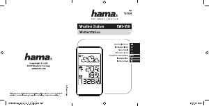 Manuale Hama EWS-850 Stazione meteorologica