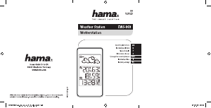 Manuale Hama EWS-860 Stazione meteorologica