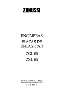 Manual Zanussi ZXL65IX Placa