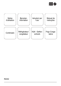 Mode d’emploi FAR R2242 Réfrigérateur combiné