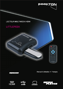 Mode d’emploi Peekton LITTLEPEEK Lecteur multimédia