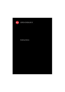 Bruksanvisning Leica Digilux 3 Digitalkamera