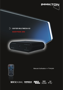 Mode d’emploi Peekton BABYPEEK 2HD Lecteur multimédia