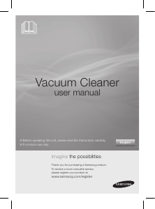 Manual Samsung SC8650 Vacuum Cleaner