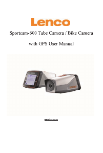 Manual de uso Lenco Sportcam 600 Action cam