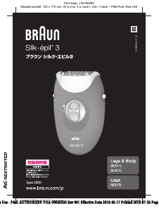 Handleiding Braun SE 3270 Silk-epil 3 Epilator