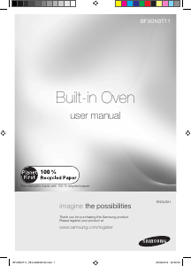 Handleiding Samsung BF3ON3T11P/XEU Oven