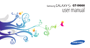 Handleiding Samsung GT-I9000/M16 Galaxy S Mobiele telefoon