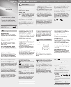 Manual Samsung GT-E1080I Mobile Phone