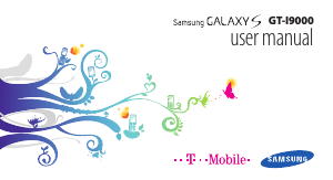 Bruksanvisning Samsung GT-I9000/RI8 Galaxy S (T-Mobile) Mobiltelefon