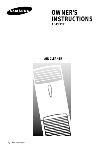 Handleiding Samsung AC45EP0E Luchtreiniger