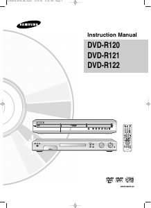 Bruksanvisning Samsung DVD-R122 DVD spelare