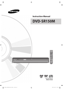 Handleiding Samsung DVD-SR150M DVD speler