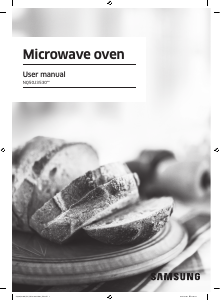 Manual Samsung NQ50J3530BS/EU Microwave