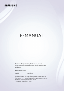 Bruksanvisning Samsung QE50Q67TAS LED TV