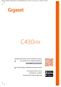 Manual Gigaset C430HX Wireless Phone