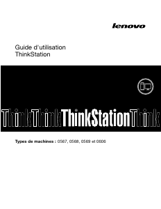 Mode d’emploi Lenovo ThinkStation S30 0567 Ordinateur de bureau