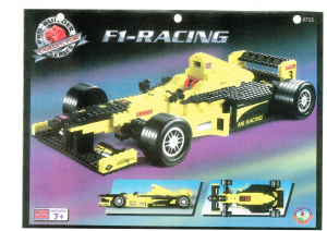 Manual Mega Bloks set 9755 Probuilder F1 Racing