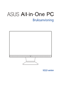 Bruksanvisning Asus V222UA Vivo AiO Stationär dator