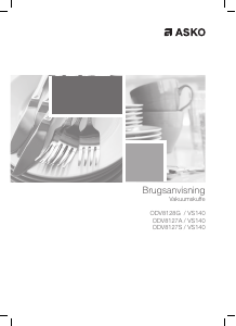 Brugsanvisning Asko ODV8127B Vakuumpakker