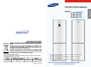Bruksanvisning Samsung RL37SGPS Kyl-frys