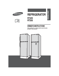 Bruksanvisning Samsung RT22DASW Kyl-frys