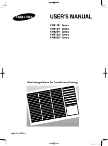 Manual Samsung AWT12P1B Air Conditioner