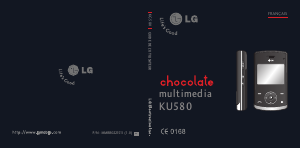 Mode d’emploi LG KU580 Téléphone portable