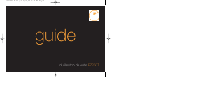 Mode d’emploi LG F7250T (Orange) Téléphone portable