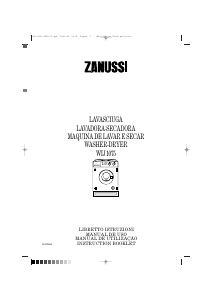 Bruksanvisning Zanussi WIJ1075 Kombinerad tvätt-tork