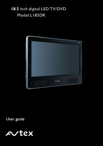 Bruksanvisning Avtex L185DR LED TV