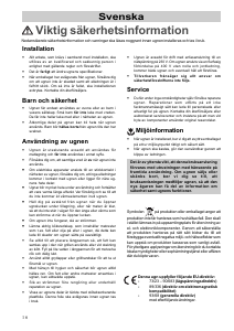 Bruksanvisning Zanussi ZOB647QN Ugn