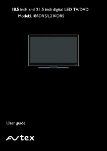 Manual Avtex L186DRS LED Television