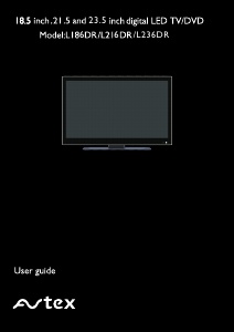 Bruksanvisning Avtex L236DR LED TV