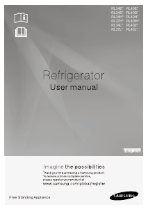 Bruksanvisning Samsung RL34LGMH Kyl-frys