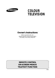 Handleiding Samsung WS28M64V Televisie