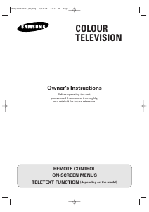Bruksanvisning Samsung CI-15N112T TV
