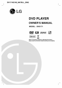 Bedienungsanleitung LG DKX171 DVD-player