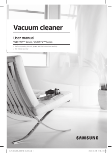 Manual Samsung VS15T7032R5 Vacuum Cleaner