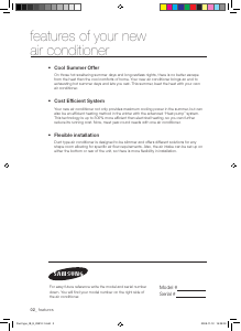 Bruksanvisning Samsung AVXDUH056EE Luftkonditionering