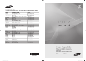 Mode d’emploi Samsung LE40A466C2M Téléviseur LCD