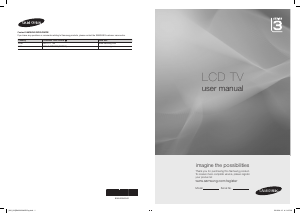 Bruksanvisning Samsung LE22C330F2W LCD TV