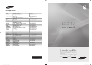 Bruksanvisning Samsung LE32A466C2M LCD TV