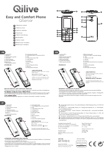 Manuale Qilive Q.Senior Telefono cellulare